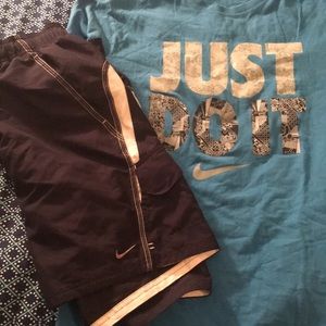 Nike Swim Shorts/T-shirts sets size Men’s M
